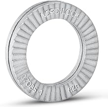 Nord-Lock 1523 Wedge Locking Washer - Carbon Steel - Zinc Flake Coated - M8 (5/16"") - Pkg of 20-1 Each