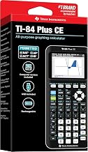 Texas Instruments TI-84 Plus CE Graphing Calculator, Black