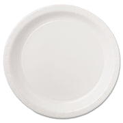 Hoffmaster PL7095 9" White Deep Ridge Paper Plate (10 Packs of 50)