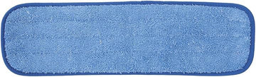 HUBERT Microfiber Wet Mop Head Blue - 18"L x 5"W Set of 3