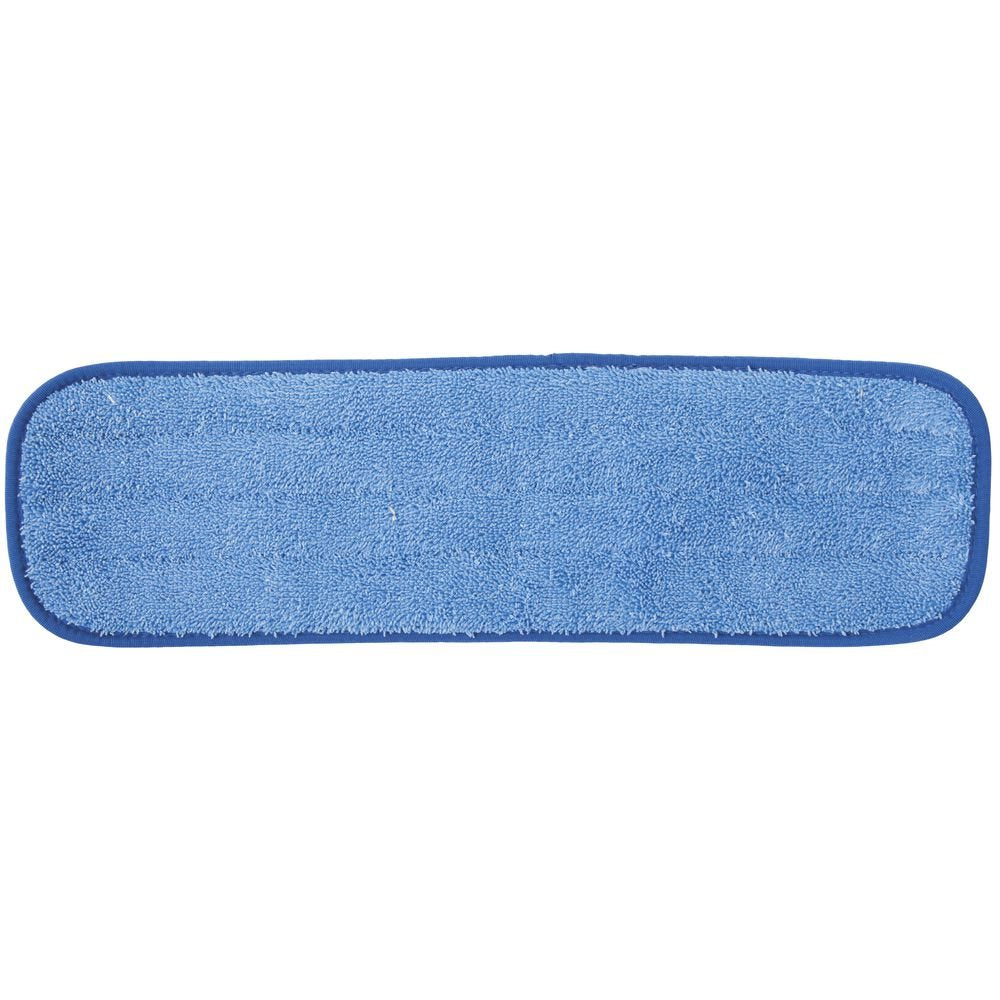 Microfiber Wet Mop Head Blue - 18"L x 5"W Set of by HUBERT – Microfiber, Blue, Pack of 3, Model AMM18HDBWB