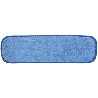 Microfiber Wet Mop Head Blue - 18"L x 5"W Set of by HUBERT – Microfiber, Blue, Pack of 3, Model AMM18HDBWB