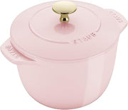 STAUB Cast Iron 1.5-qt Petite French Oven - Peony Pink