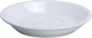 Yanco AC-57 ABCO Saucer for AC-56, 6.875" Diameter, Porcelain, Super White, Pack of 36