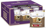 Crunchmaster Multi-Grain Crackers, Aged White Cheddar, 4 Ounce (Pack of 12)