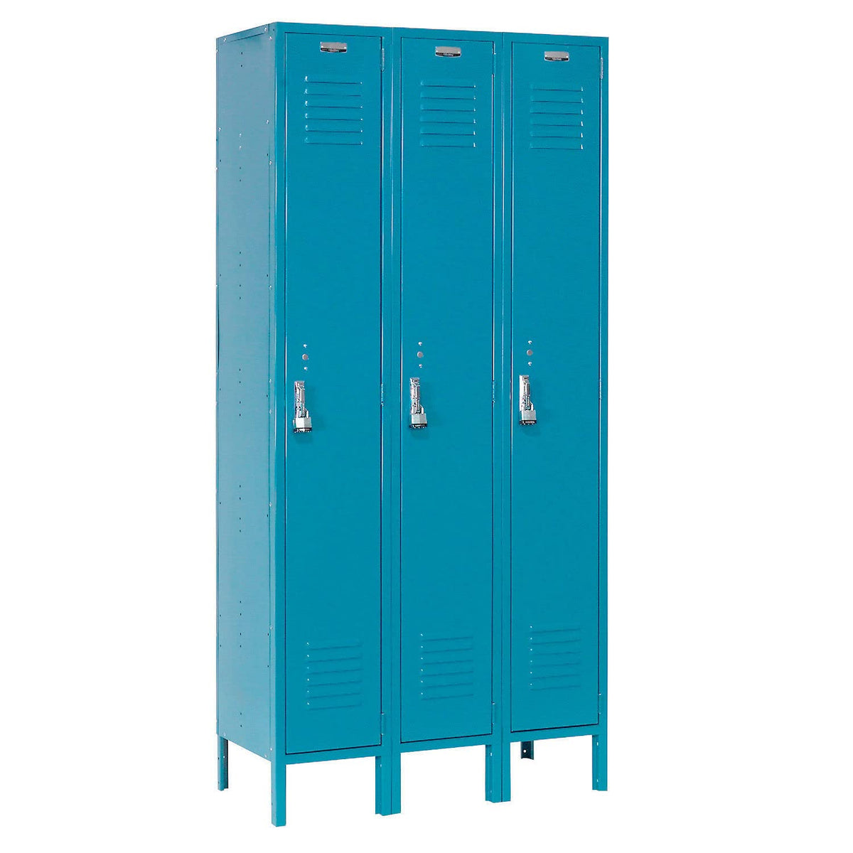 Single Tier Locker by Global Industrial – Metal, Blue, Model 652065BL