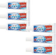 Crest Kids Cavity Protection Toothpaste, Sparkle Fun, Travel Size 0.85 oz (24g) - Pack of 6