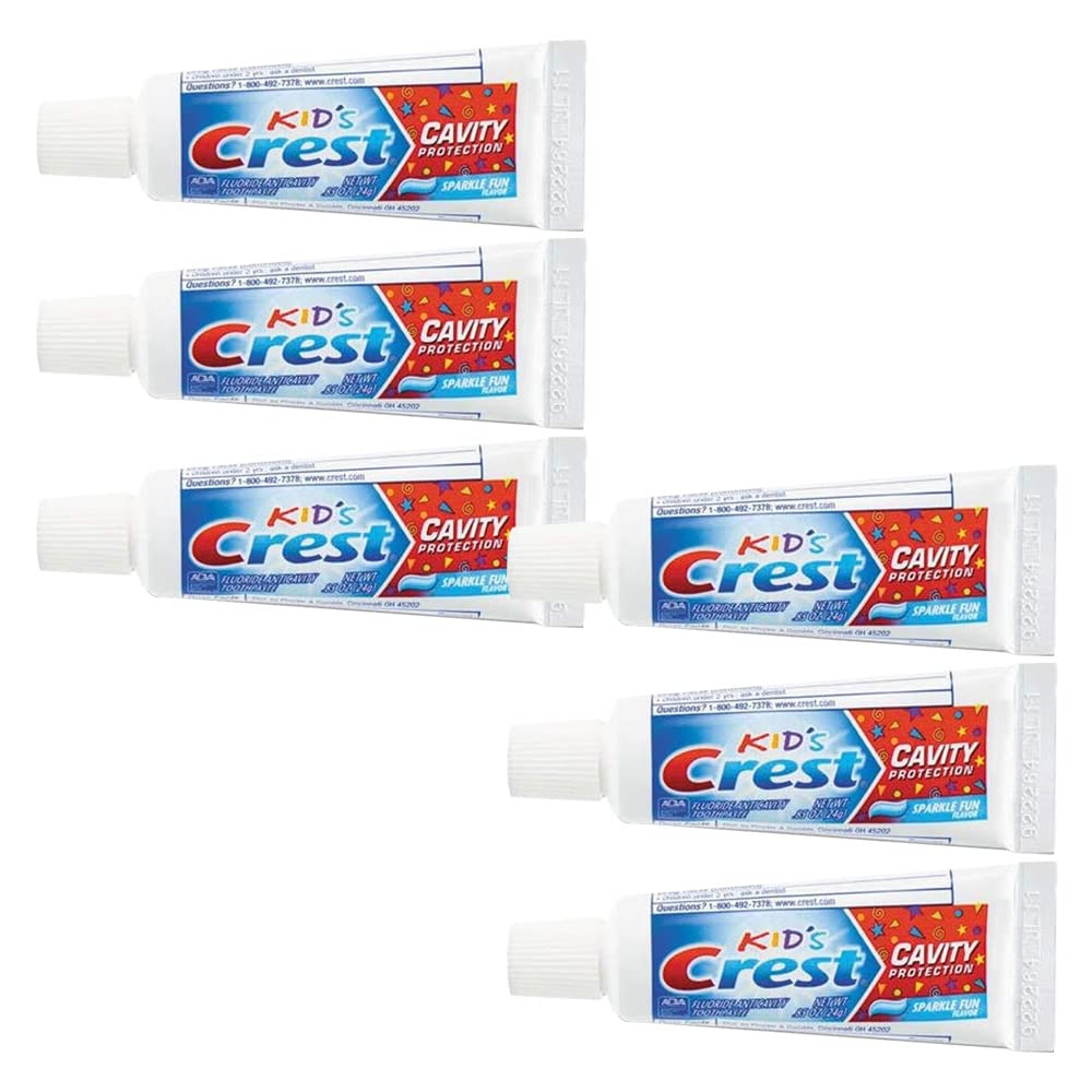 Crest Bubblegum / 0.85 Ounce (Pack of 6) / 6 Toothpaste