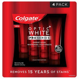 Optic White Toothpaste Pro Series Stain Prevention 3.3 Ounce (Pack of 4) by Colgate – 13.2 Ounce (Pack of 1), Model 990005225
