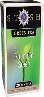 Stash Premium Green Tea, 20 Tea Bags Per Box