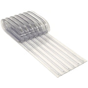 6'W x 7'H Scratch Resistant Strip Door Curtain Kit by Global Industrial – 5.1"L x 72"W x 84"H, Plastic, Transparent, Model 786103