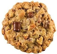 Davids Decadent Oatmeal Walnut Chocolate Chunk Cookie Dough, 80 count