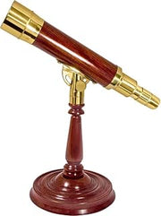 Barska AA10614 Anchormaster 15-45x50 Classic Brass Spyscope with Desktop Pedestal
