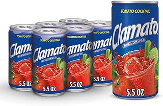 PACK OF 12 - Clamato Tomato Cocktail, Original, 5.5 Fl Oz, 6 Count