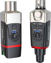 Xvive U35 Wireless Microphone System 5.8GHz Wireless XLR Transmitter and Receiver for Dynamic Microphone, Audio Mixer, PA System, Channel Scan Mode