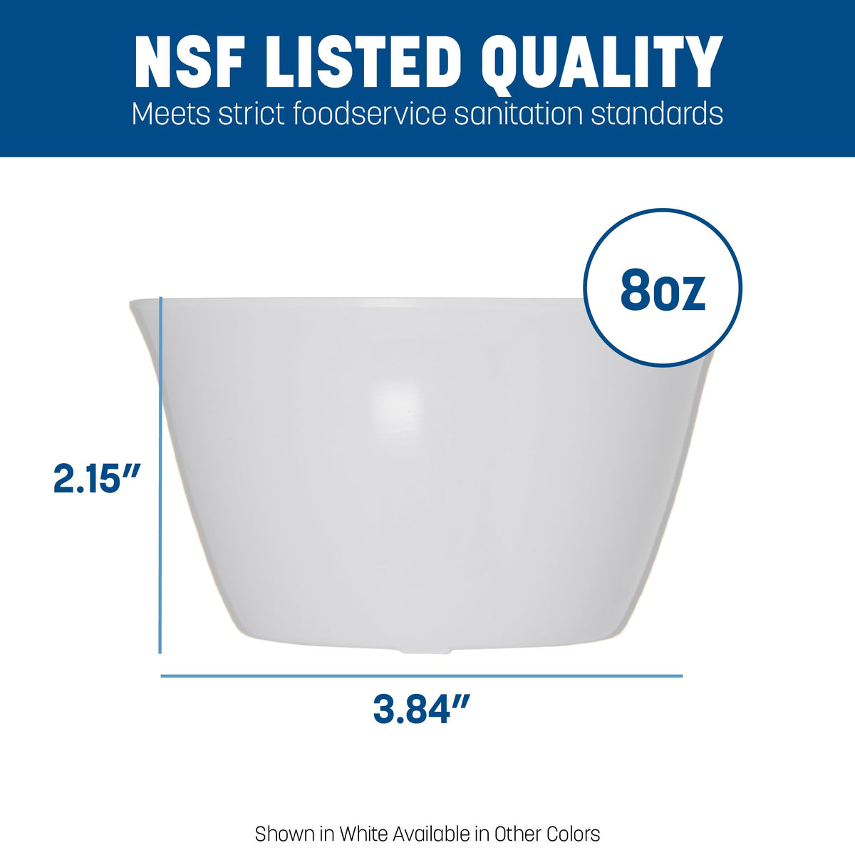 Carlisle FoodService Products Red / 24 / 8 ounces Bouillon Cups