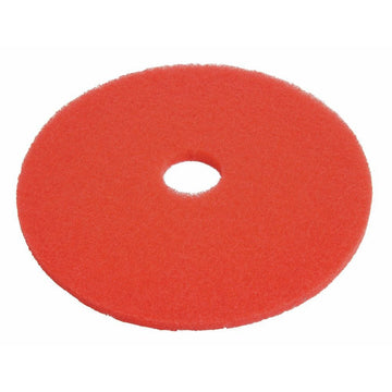 HUBERT Floor Buffing Pad Red Round - 20" Dia 5 Per Case