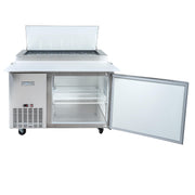 49 7/8" Pizza Prep Table w/Refrigerated Base by MOTAK – 54.33x37.01x45.67, In Description, Check Images, Model MPR-49-X