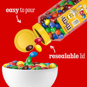 Milk Chocolate and Peanut Bulk Candy Jars by M&M's – Bite Size (Pack of 2), Pack of 4