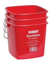 HUBERT Red / 6 Qt, 3PK / 6 Qt Buckets
