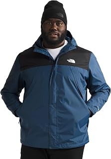 The North Face Men's Big Antora Jacket, 2X, Shady Blue/TNF Black-NPF