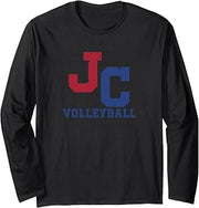 John Curtis Christian School Logo Volleyball Long Sleeve T-Shirt