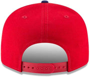 MLB 9FIFTY Adjustable Snapback Hat Cap One Size Fits All (Philadelphia Phillies) by New Era – Polyester, Red, Model New Era