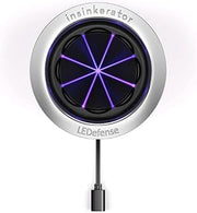 LEDefense Garbage Disposal Flange, FLG-SS-LED | Antimicrobial LED Accessory for INSINKERATOR Garbage Disposals, Odor Fighting Sink Flange, UV-Free, 3-Year Limited Warranty