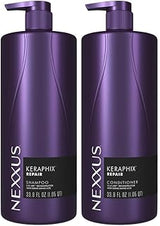 Nexxus KERAPHIX™ Shampoo + Conditioner Set Damaged Hair Repair 33.8 oz 2ct | Visibly repairs damaged hair, Anti-breakage, Smooths hair, for color treated hair, for dry hair