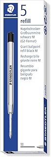 STAEDTLER Ballpoint Pen Large Capacity Refill Set of 5 G2 Format Black Line Width M 458 M-9