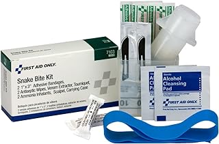 First Aid Only 7103 11 Piece Snake Bite First Aid Kit In Box