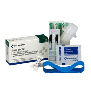 11 Piece Snake Bite First Aid Kit In Box by First Aid Only – 100% First Aid Only, White, Model 7103