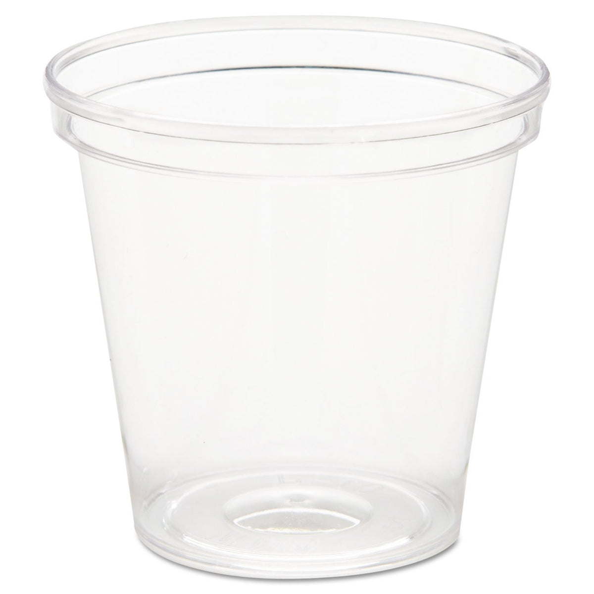 Comet Plastic Portion/shot Glass by WNA – 1 Ounces, Plastic, Clear, Pack of 50, Model WNA P10