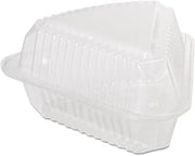 Pactiv PAC 0CI89019 Show Pie One-Piece Pie Containers, 5 2/5" Width x 5 2/5" Depth x 2" Height, 1-Comp, Clear (Pack of 504)