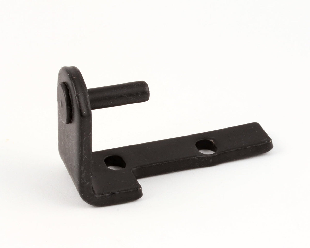 Top Right-Hand Door Hinge Bracket for Compatible Refrigerators and Merchandisers by Beverage Air – Metal, Black, Model 401-246A-02