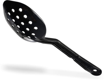 Slotted Spoons by Carlisle FoodService Products – 1 Count (Pack of 1), 1.5 fluid_ounces, Plastic, Black, Model 442603