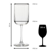 Libbey 13.5 Ounces / Transparent / Modern Wine Glasses