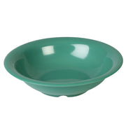 Color green melamine dinnerware collection 7.5 inch soup bowl - 16 oz by Thunder Group – 16.0 ounces, Melamine, Green, Model CR5716GR