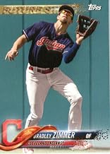 2018 Topps Factory Team Sets Cleveland Indians #CI-17 Bradley Zimmer Cleveland Indians Baseball Card