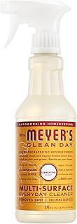 Mrs. MEYER'S CLEAN DAY Multi-Surface Cleaner, Clementine, 16 fl oz | Removes Dirt and Freshens Surfaces, Everyday Use, All-Purpose Cleaner, Cruelty Free, Made with Essential Oils