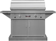 Tec Sterling Patio Fr 44-inch Freestanding Infrared Natural Gas Grill On Stainless Cabinet - Stpfr2ntcab