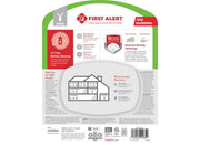 10 Year Back Up Hard-Wired w/Battery Back-Up Ionization Smoke and Carbon Monoxide Detect by First Alert – 3.70 L x 6.75 W x 8.50 H, No Color, Model 1046882