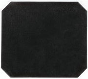 Vollrath Black Silicone Non-Slip Mat for Induction Buffet Warmers - 9"L x 8"W