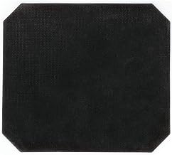 Vollrath Black Silicone Non-Slip Mat for Induction Buffet Warmers - 9"L x 8"W
