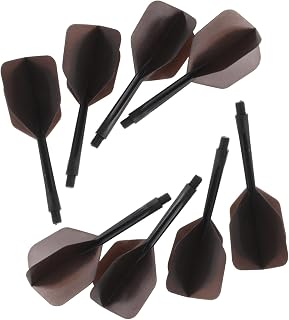 8pcs Universal Dart Tail Wings and Fins Set for Indoor Play Use