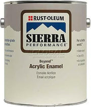 Rust-Oleum Sierra Performance Beyond 0 Voc Acrylic Enamel, Satin Clear Gallon Can - Lot of 2