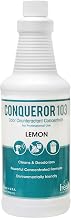 Fresh Products FRS 12-32WB-LE 32 oz Lemon Fragrance Conqueror 103 Odor Counteractant Concentrate Deodorant Bottle