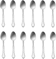 Oneida Satinique 18/8 Stainless Steel Teaspoon (Set of Twelve)