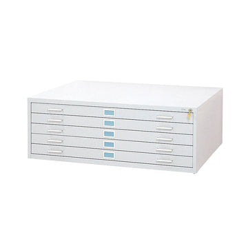 Products Flat File for 48" W x 36" D Documents by Safco – 48 in x 36 in (W x D), Alloy Steel, White, Model 4998WHR