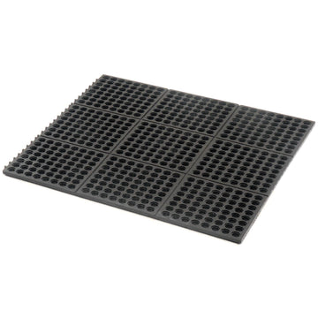 Cushion Modular Matting by Apache Mills – Rubber, Black, Model 3907809203X3